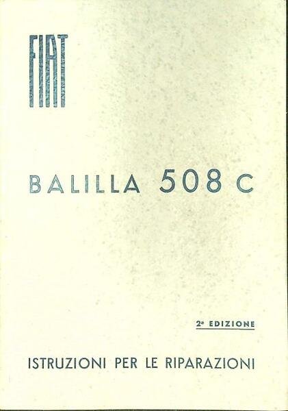 Fiat Balilla 508 C