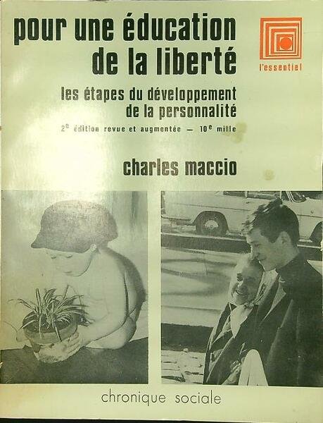 Pour une education de la liberte'