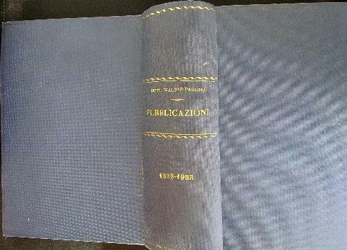 Pubblicazioni 1938 - 1953 | Immagine principale