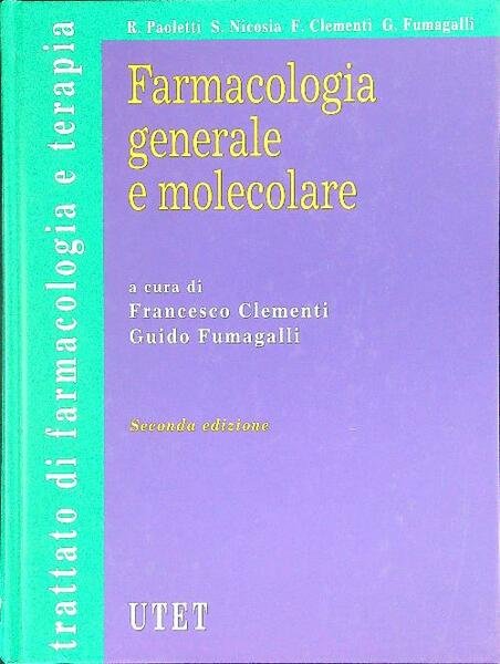 Farmacologia generale e molecolare