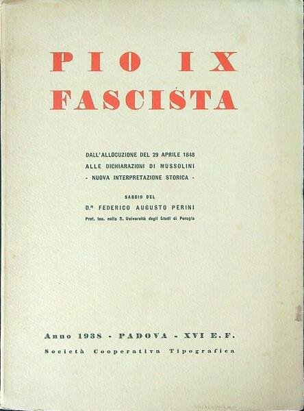 Pio IX fascista