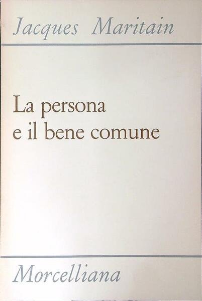 La persona e il bene comune | Immagine principale