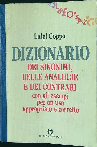 Dizionario dei sinonimi, delle analogie e dei contrari