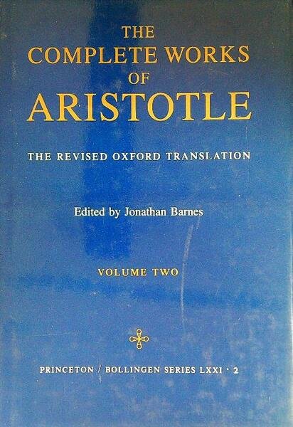 The complete works of Aristotle 2vv | Immagine principale