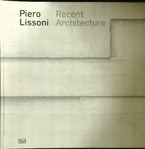 Recent Architecture - autografato