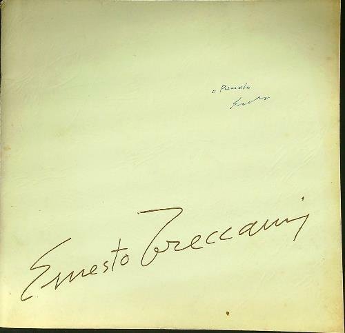 Ernesto Treccani - autografato