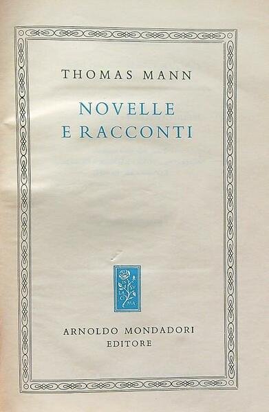 Novelle e racconti