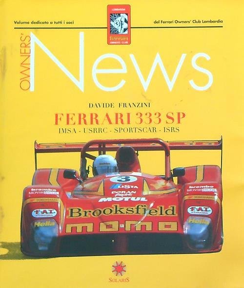 Ferrari 333 SP IMSA USRRC SPORTSWEAR ISRS