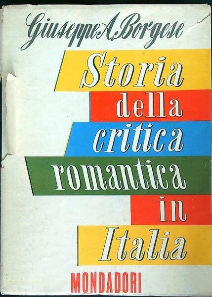 Storia della critica romantica in Italia