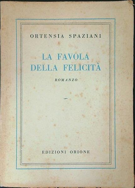 La favola della felicita'