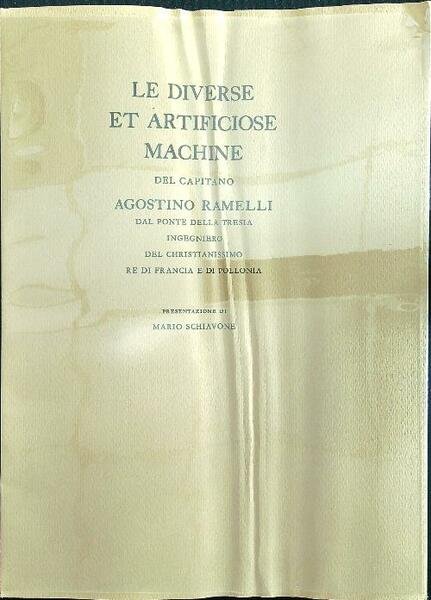 Le diverse et artificiose machine