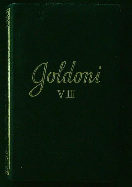Tutte le opere di Carlo Goldoni VII