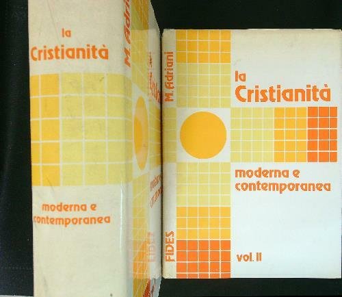 La Cristianita' moderna e contemporanea 2 vv | Immagine principale