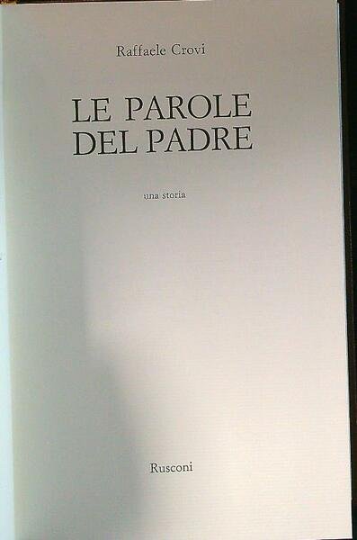 Le parole del padre