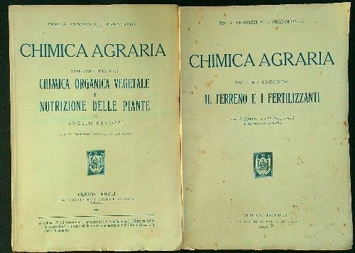 Chimica agraria 2vv