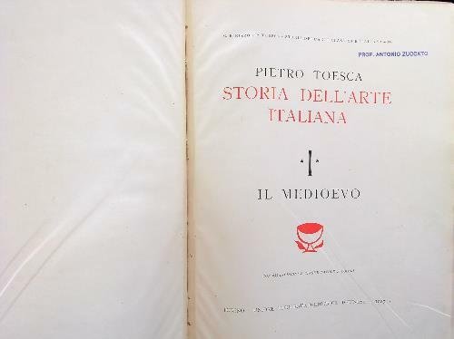 Storia dell'arte Italiana I Il medioevo