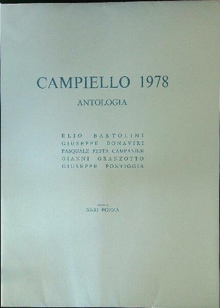 Campiello 1978 Antologia
