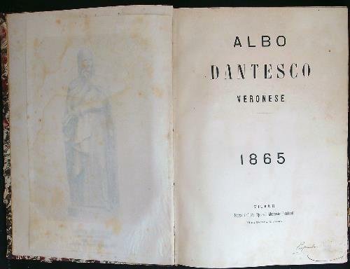 Albo Dantesco Veronese 1865