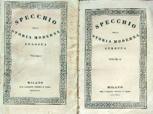 Specchio della storia moderna europea. 2VV | Immagine principale
