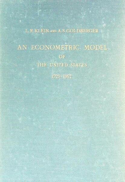 An econometric model of the United States : 1929-1952