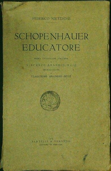 Schopenhauer educatore