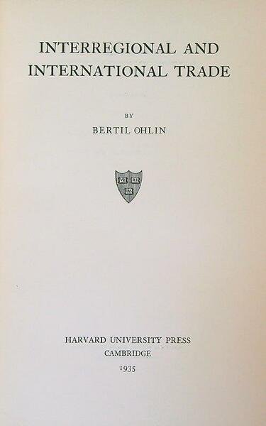 Interregional and International Trade | Immagine principale