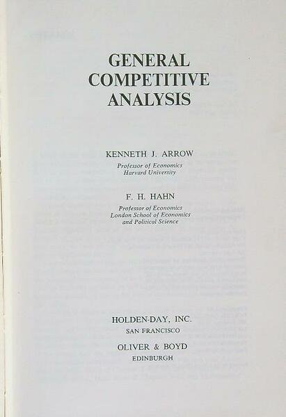 General Competitive Analysis