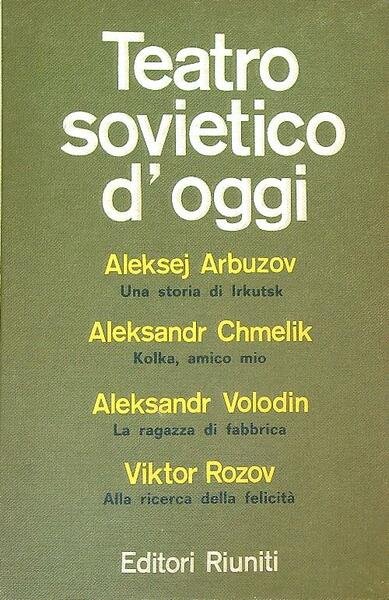 Teatro sovietico d'Oggi