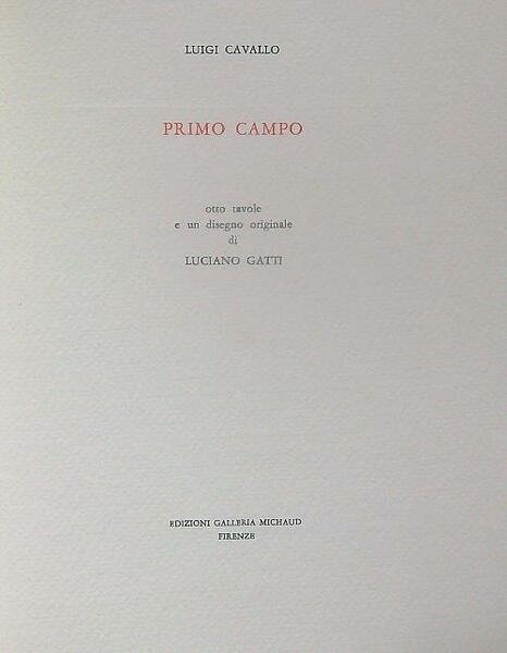 Primo campo | Immagine principale