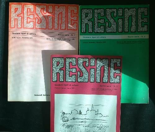 Resine Nuova serie n. 1/2/3 - 1979/1980 | Immagine principale