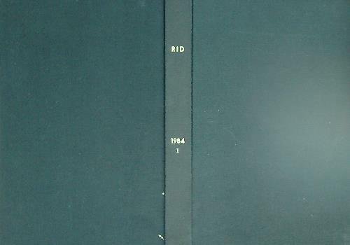 RID Annata 1984. Vol 1 Dal n. 1-gennaio 1984 al …