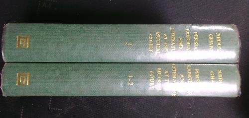 A History Of Persian Language And Literature At The Mughal Court 2vv