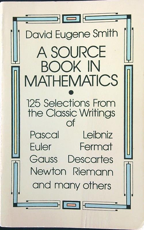 A Source Book in Mathematics | Immagine principale