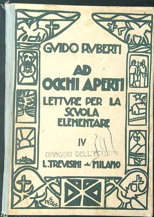 Ad occhi aperti Letture per la scuola elementare IV