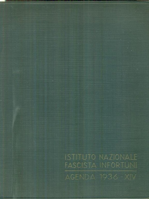 Agenda 1936 Anno XIV - E.F.
