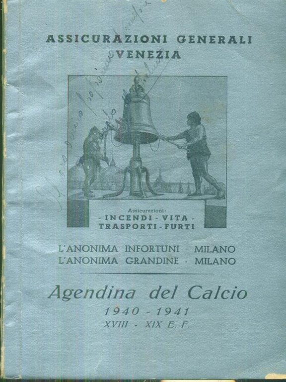 Agendina del calcio 1940-1941