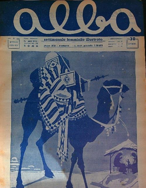 Alba - Settimanale Femminile illustrato annata 1935
