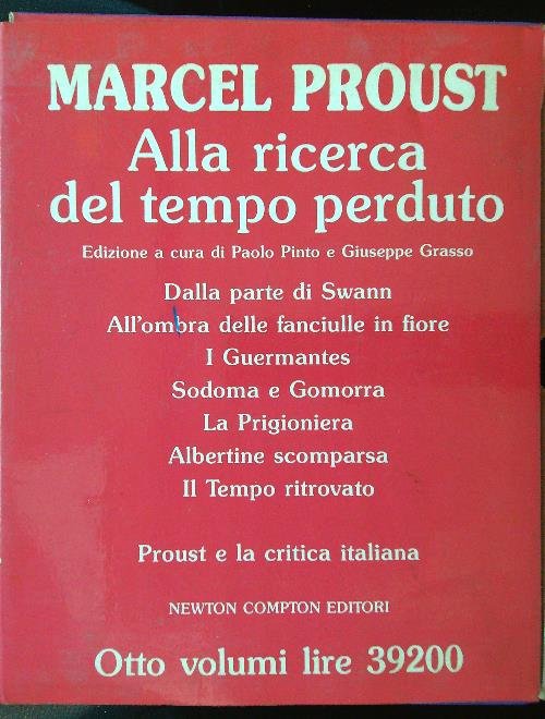 Alla ricerca del tempo perduto 7 voll. (manca I Guermantes)