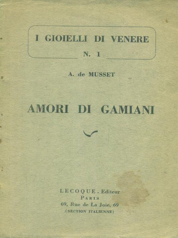 Amori di Gamiani