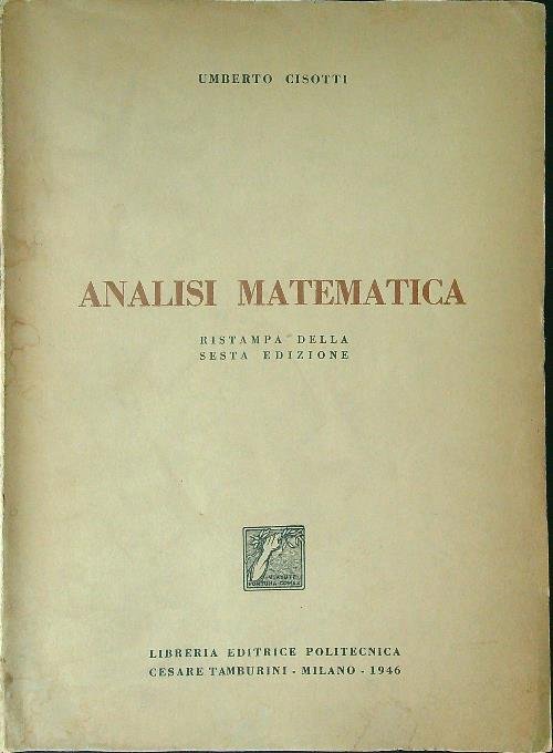 Analisi matematica