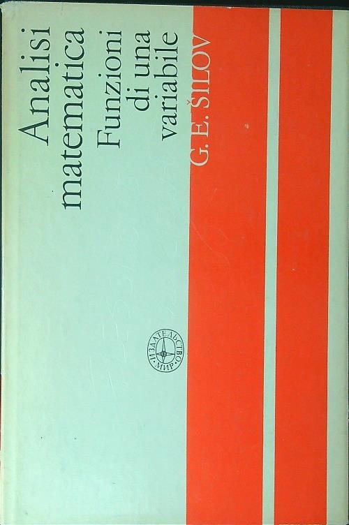 Analisi matematica Funzioni di una variabile