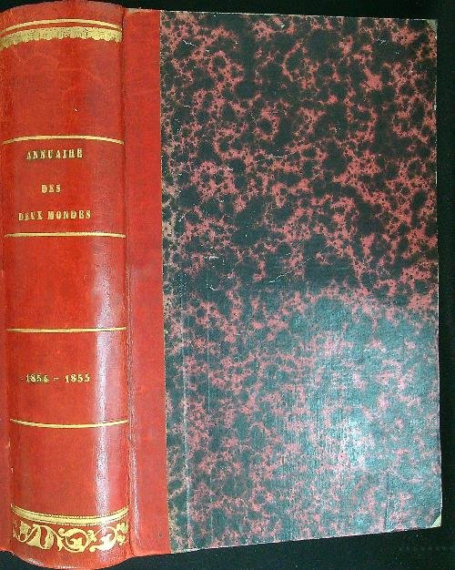 Annuaire des deux mondes 1854 - 1855