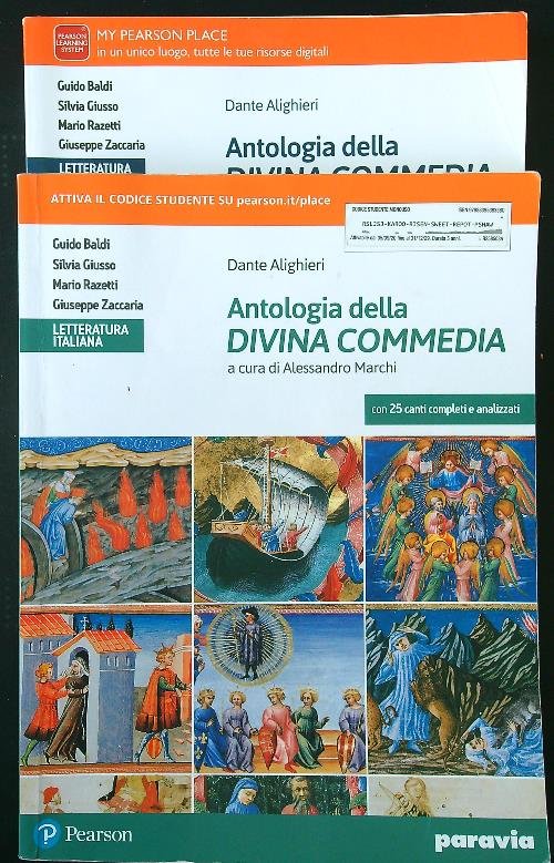 Antologia della Divina Commedia 2 voll.