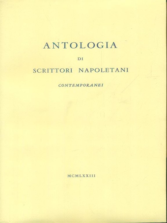 Antologia di scrittori napoletani contemporanei | Immagine Gallery 2