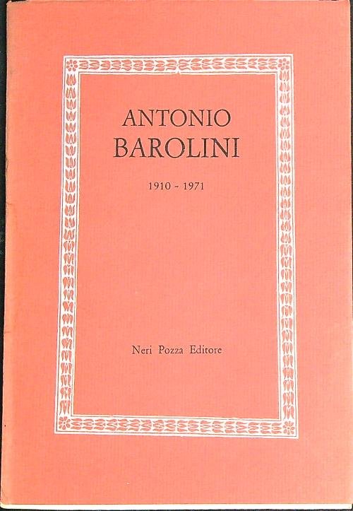 Antonio Barolino 1910-1971