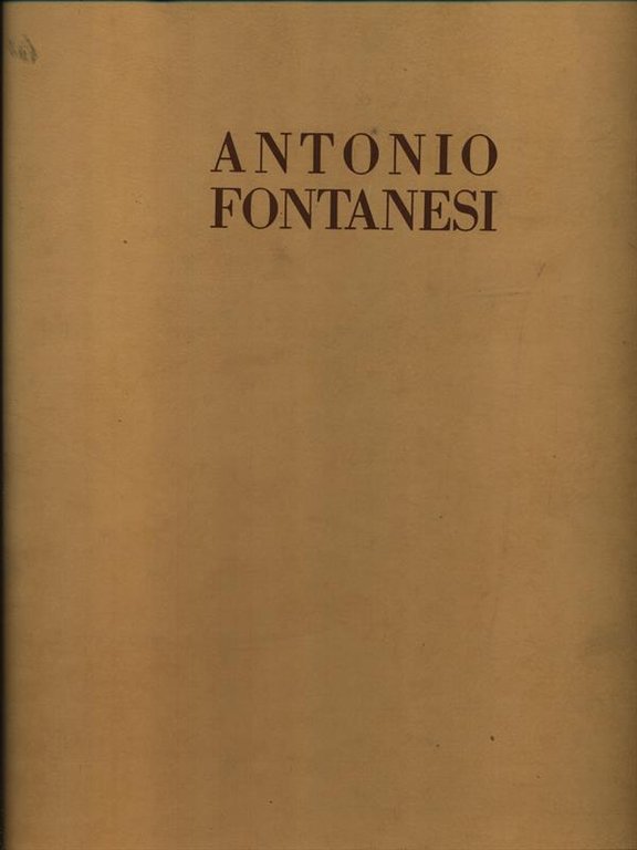 ANTONIO FONTANESI