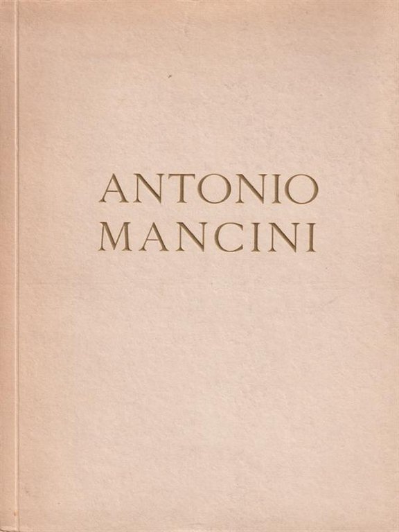 ANTONIO MANCINI