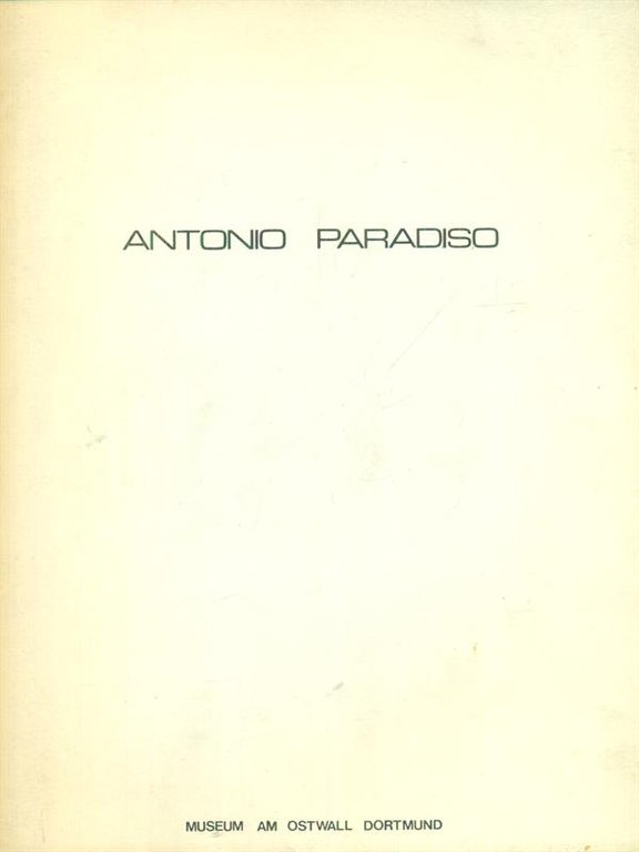 Antonio Paradiso