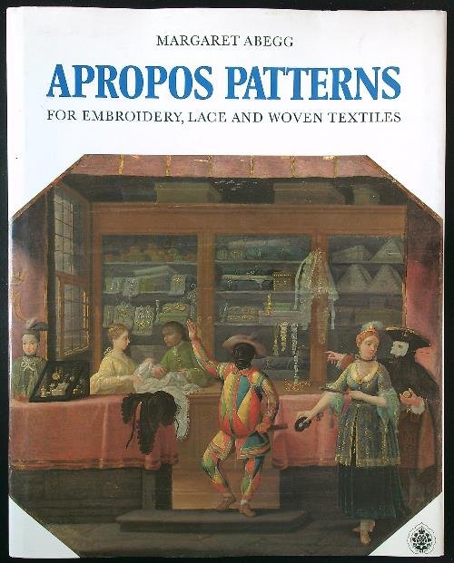 Apropos patterns for embroidery, lace and woven textiles