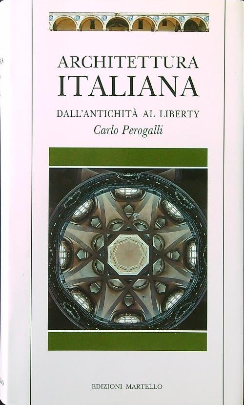 Architettura italiana dall'antichita' al liberty | Immagine principale